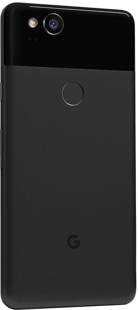 Alt View 13. Google - Refurbished Pixel 2 4G LTE with 128GB Memory Cell Phone - Just Black.
