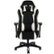 Front Zoom. CorLiving - High Back Ergonomic Gaming Chair - Black and White.