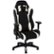Left Zoom. CorLiving - High Back Ergonomic Gaming Chair - Black and White.