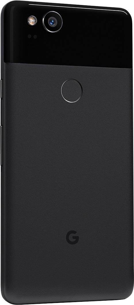 Alt View 13. Google - Refurbished Pixel 2 4G LTE with 64GB Memory Cell Phone - Black.