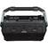 Front. Toshiba - Portable Bluetooth Speaker - Black.