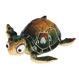 FC Design - 6"W Miniature Cute Sea Turtle Figurine Statue Office Desk Tabletop Home Decor Gift - Multi-Color