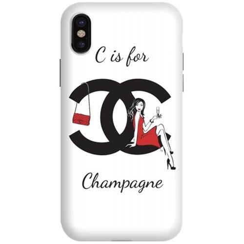 Front. ArtsCase - StrongFit Designers Case for Apple® iPhone® X - White.