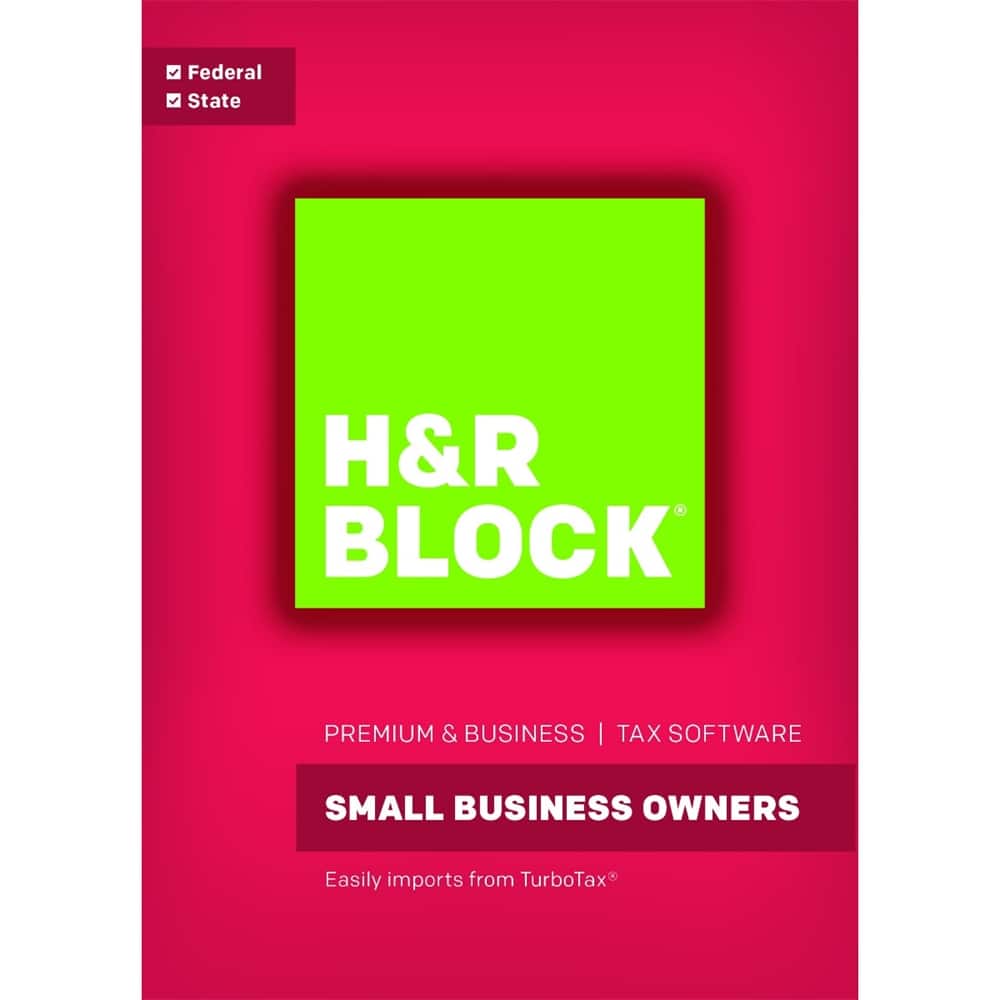 Front. H&R Block - H&R Block Tax Software Premium & Business 2017.