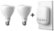 Front Zoom. C by GE - C-Life BR30 Smart LED Bulb (2-Pack).
