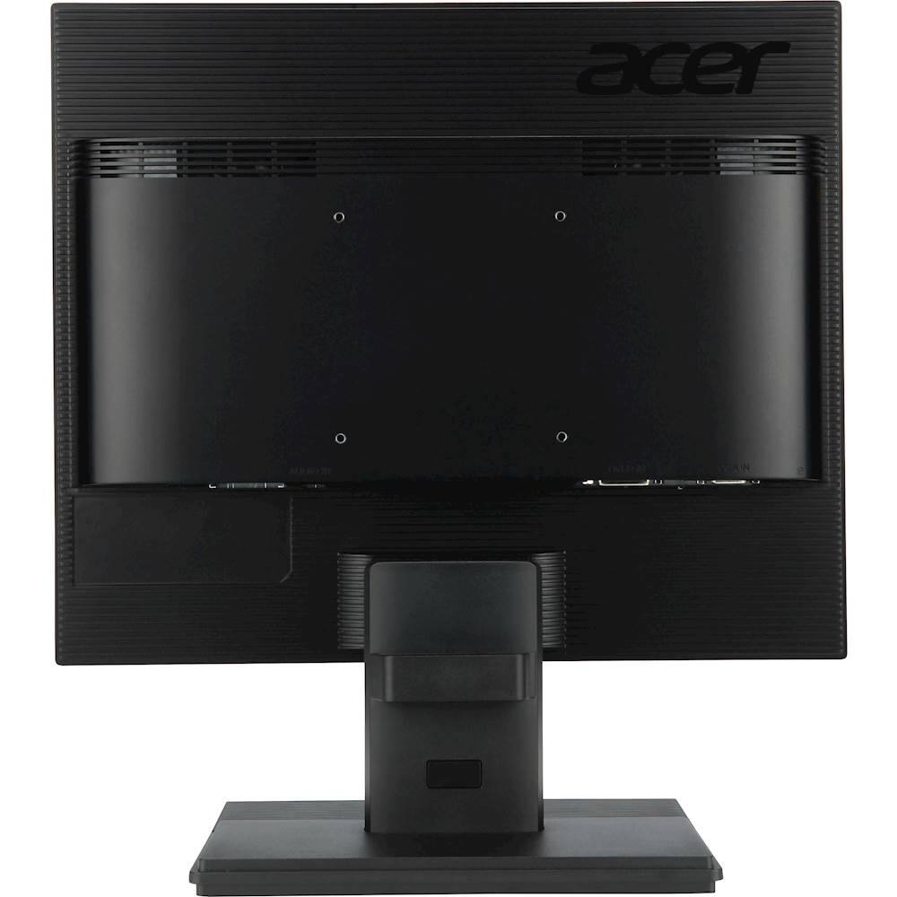 Back. Acer - V196L 19" IPS LED Monitor - Black.