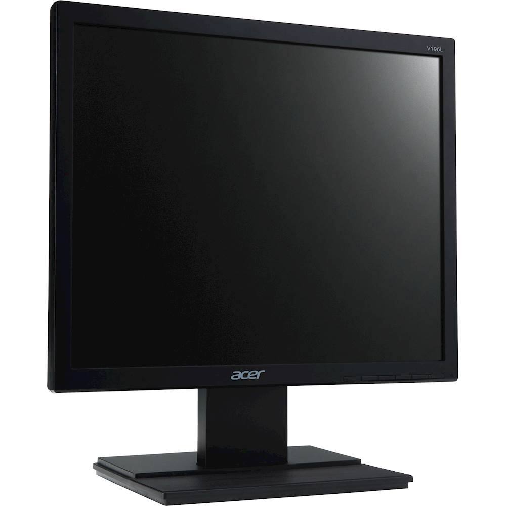 Angle. Acer - V196L 19" IPS LED Monitor - Black.