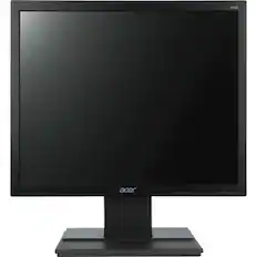 Front. Acer - V196L 19" IPS LED Monitor - Black.