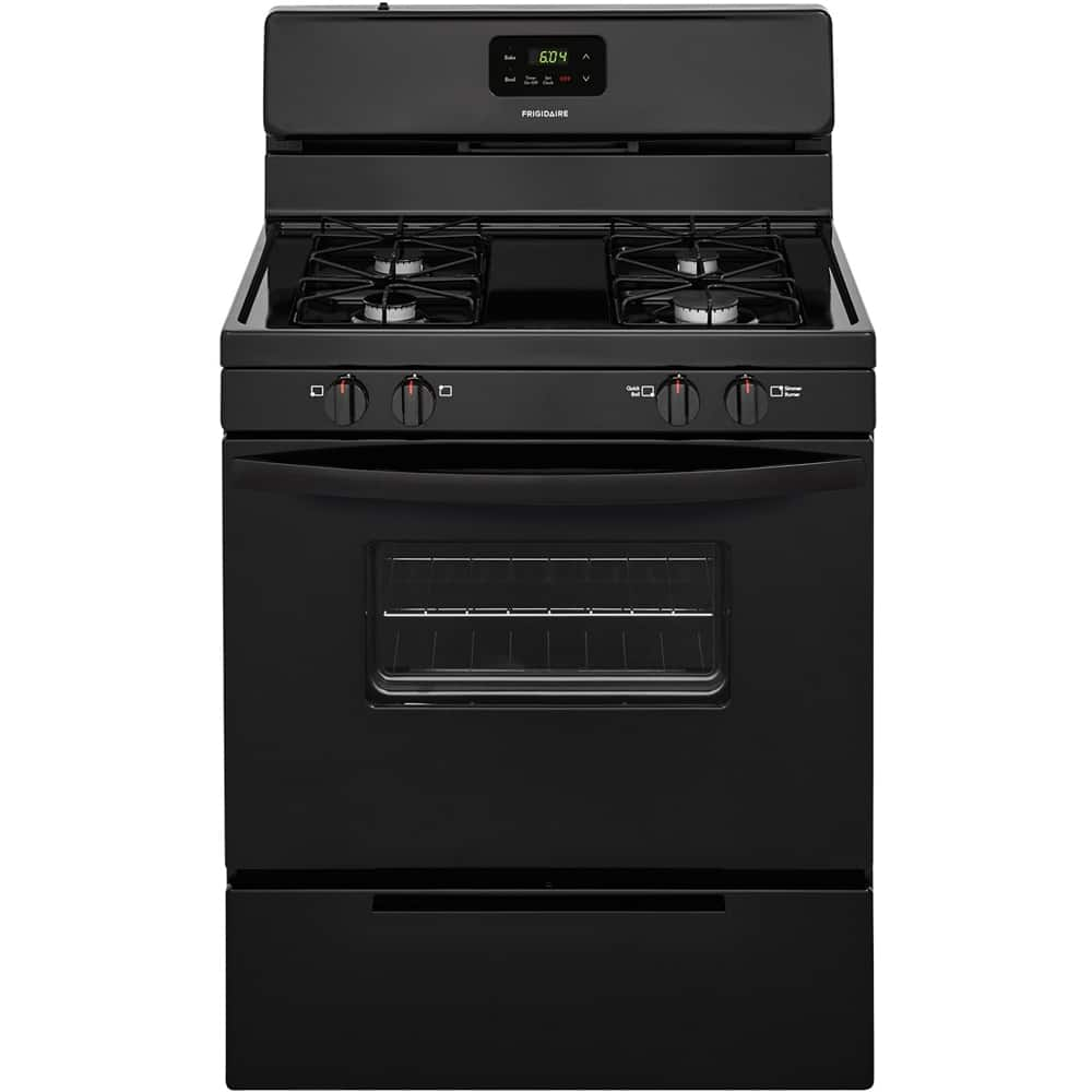 Best Buy: Frigidaire 4.2 Cu. Ft. Freestanding Gas Range Black FFGF3016TB