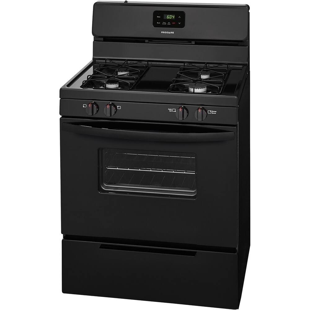 Best Buy Frigidaire 4.2 Cu. Ft. Freestanding Gas Range Black FFGF3016TB