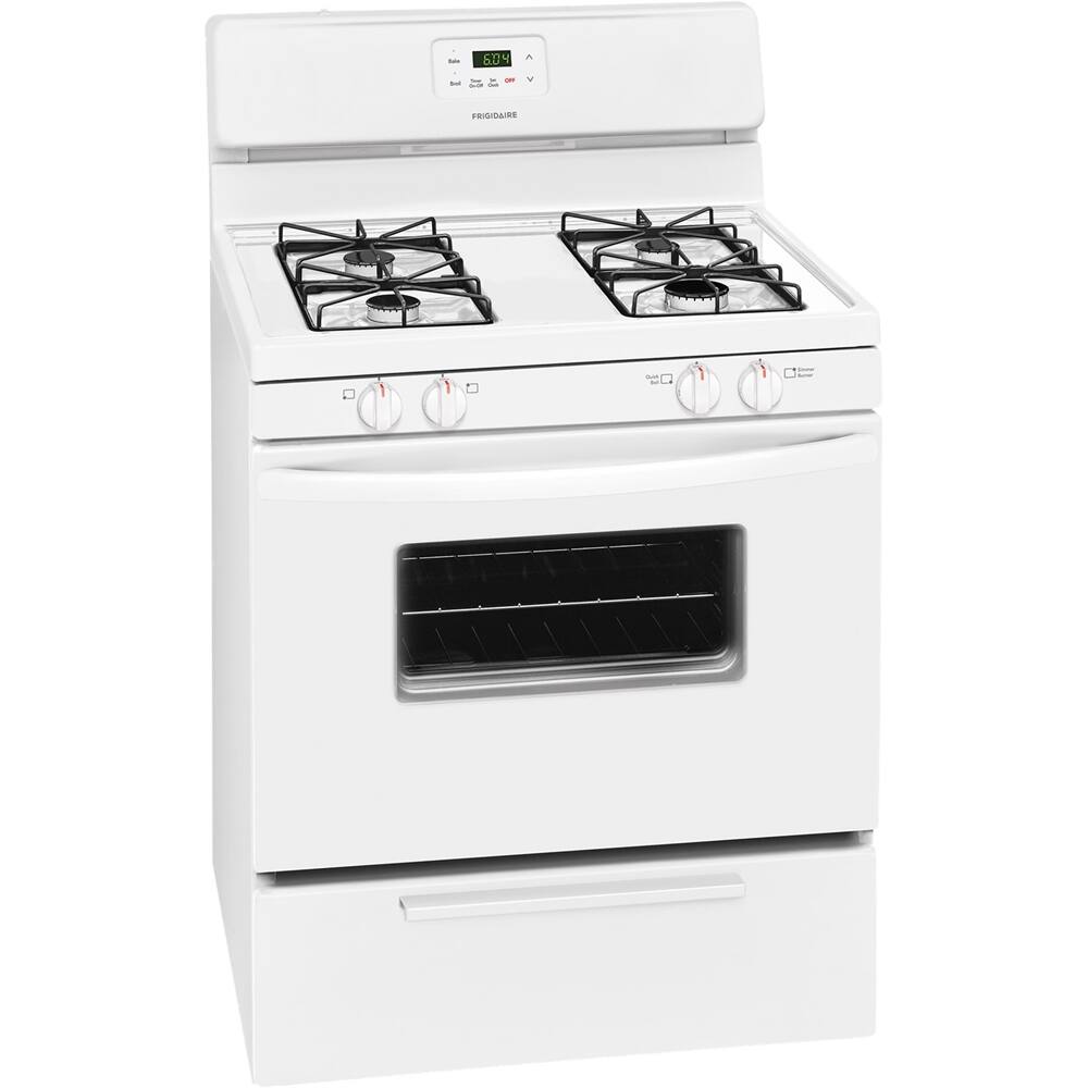 Frigidaire 4.2 Cu. Ft. Freestanding Gas Range White FFGF3016TW - Best Buy