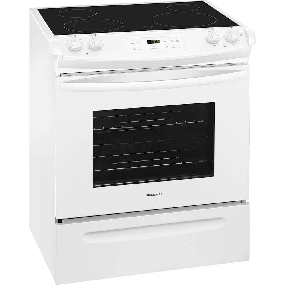 Best Buy: Frigidaire 4.6 Cu. Ft. Self-Cleaning Slide-In Electric Range ...