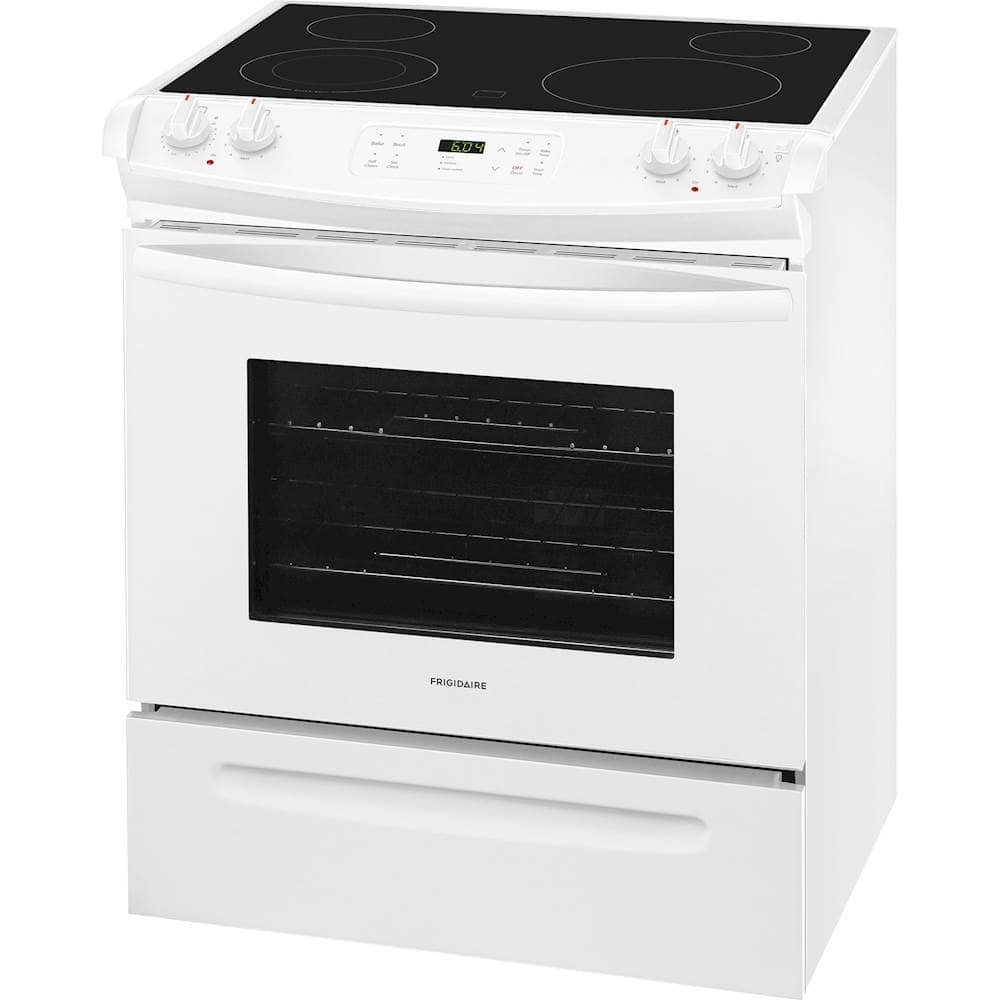 Best Buy: Frigidaire 4.6 Cu. Ft. Self-Cleaning Slide-In Electric Range ...