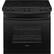 Front. Frigidaire - 4.6 Cu. Ft. Self-Cleaning Drop-In Electric Range - Black.