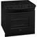 Left. Frigidaire - 4.6 Cu. Ft. Self-Cleaning Drop-In Electric Range - Black.