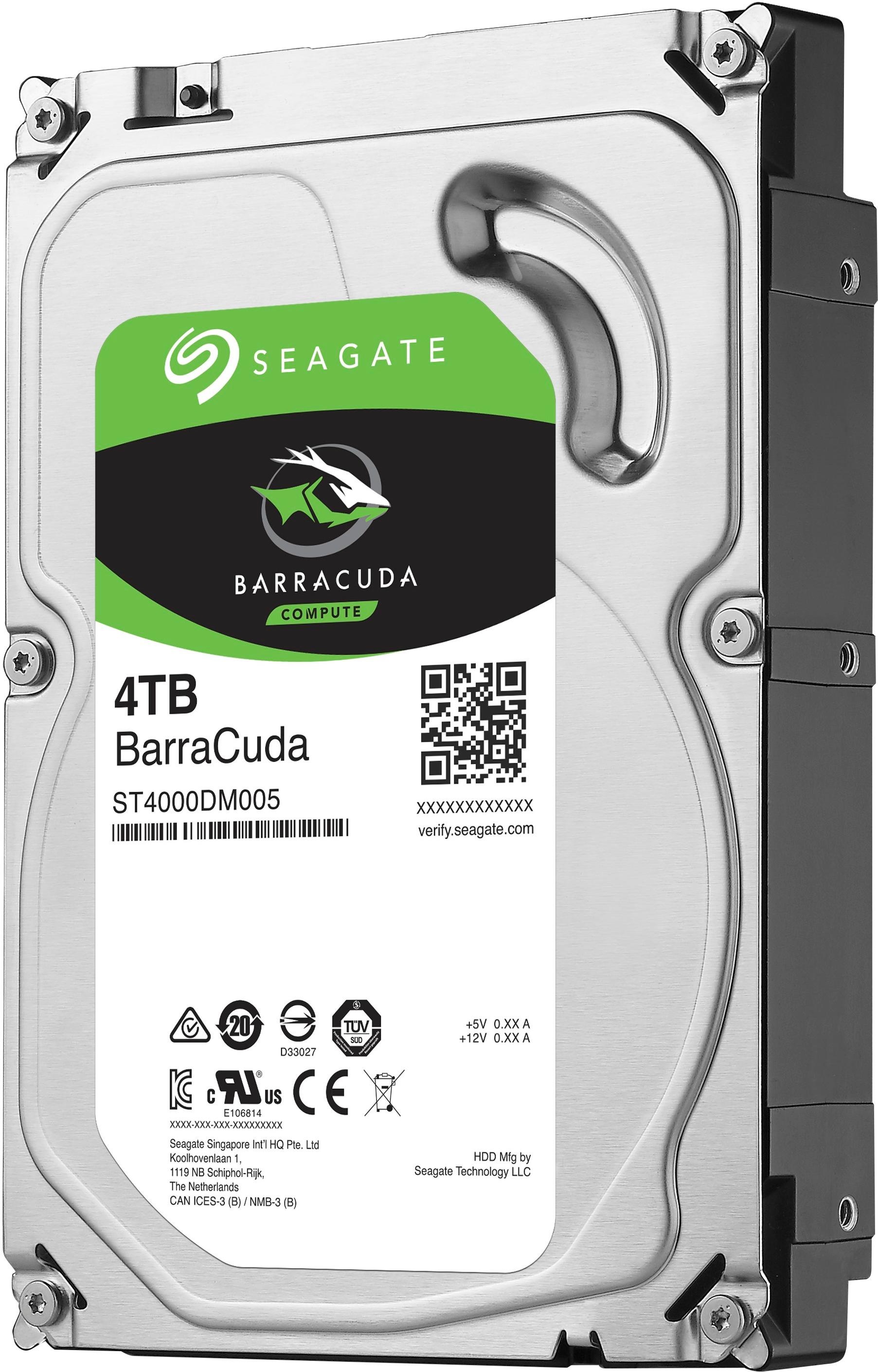 Best Buy: Seagate Barracuda 4TB Internal SATA Hard Drive for Desktops  ST4000DMA05