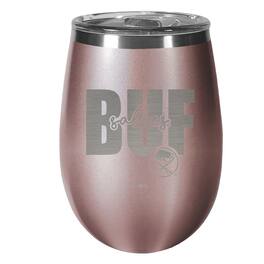 Great American Products - Buffalo Sabres 10oz. Rose Gold Wine Tumbler - Multicolor
