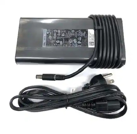 Front. Dell - 450-AGCX 240-Watts AC Adapter - External - 6 feet Cord - Possibly Black.