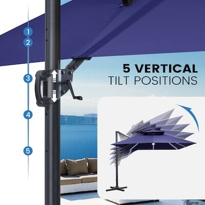 1 2 3 4 5 VERTICAL TILT POSITIONS