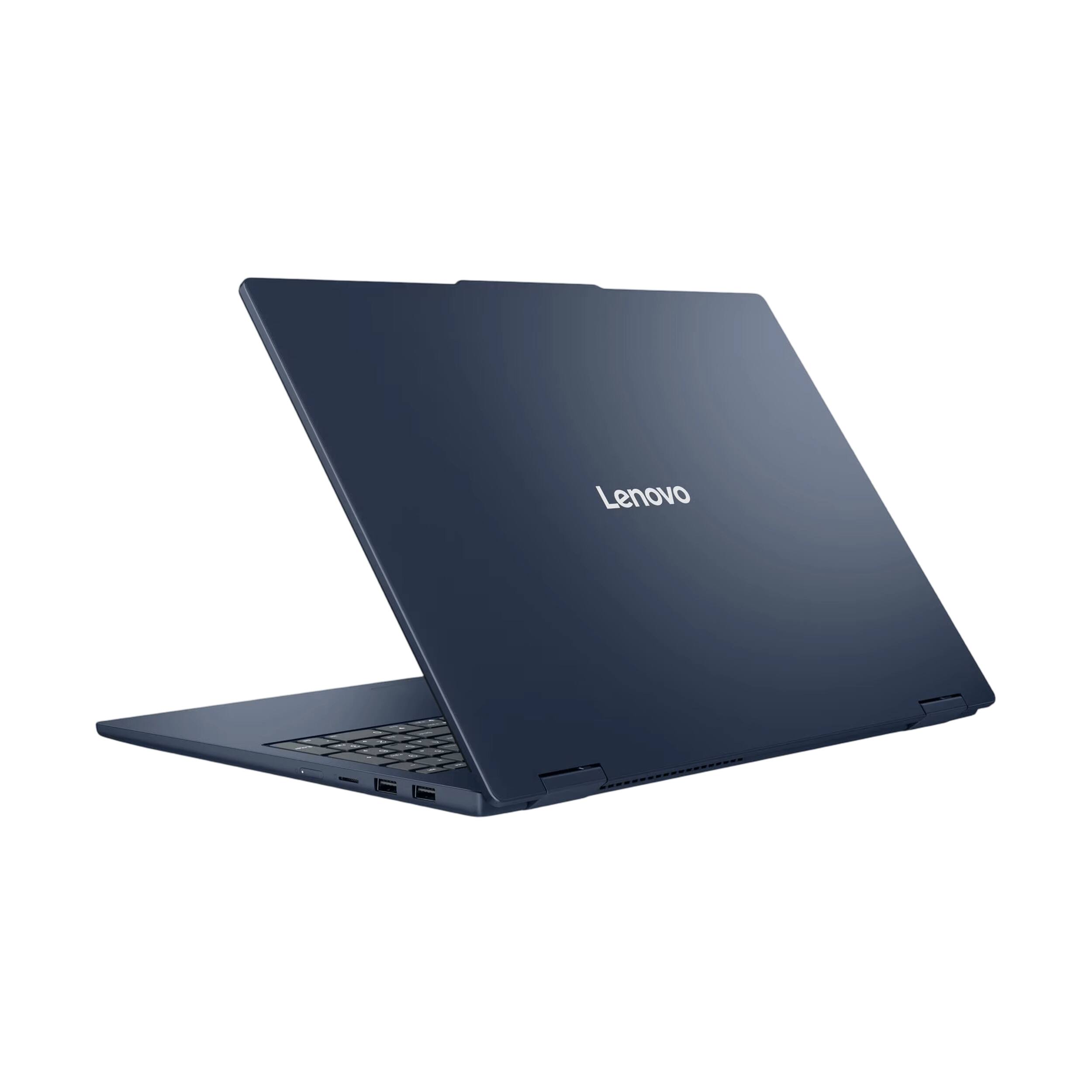 Alt View 8. Lenovo - Lenovo IdeaPad 5i 2-in-1 16" WUXGA Touch Laptop,Intel Ultra 7 255U,32GB RAM,1TB SSD+1TB Dock Set,Win 11,Backlit,Blue - Blue.
