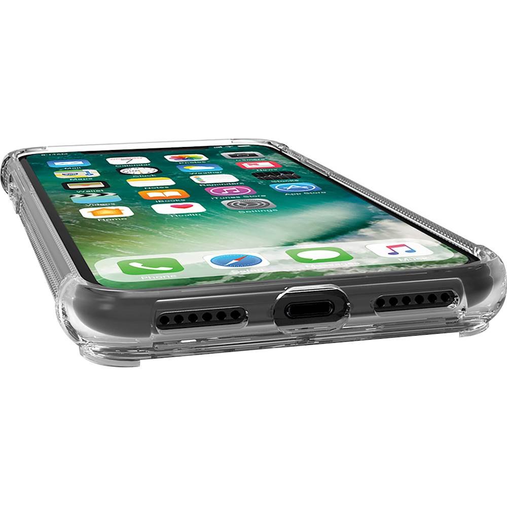 wingman case for apple iphone x and xs - clear