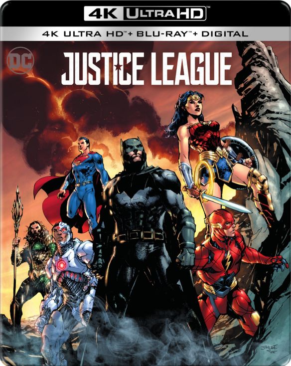  Justice League [SteelBook] [4K Ultra HD Blu-ray/Blu-ray] [Only @ Best Buy] [2017]
