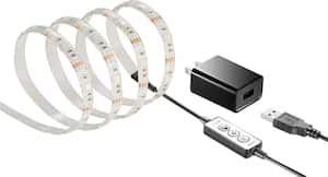 Insignia™ - 8 ft. Multi-Color LED Tape Light - Front_Zoom