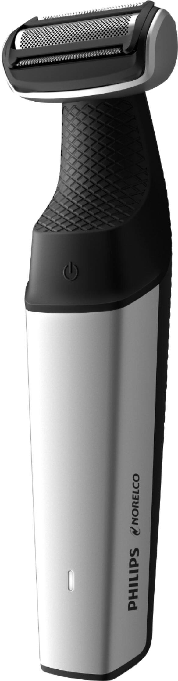 Angle. Philips Norelco - 3500 Wet/Dry Bodygroom - Silver.
