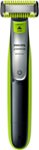 Angle Zoom. Philips Norelco - OneBlade Face + Body  hybrid electric trimmer and shaver, QP2630/70 - Black, Green, Silver.