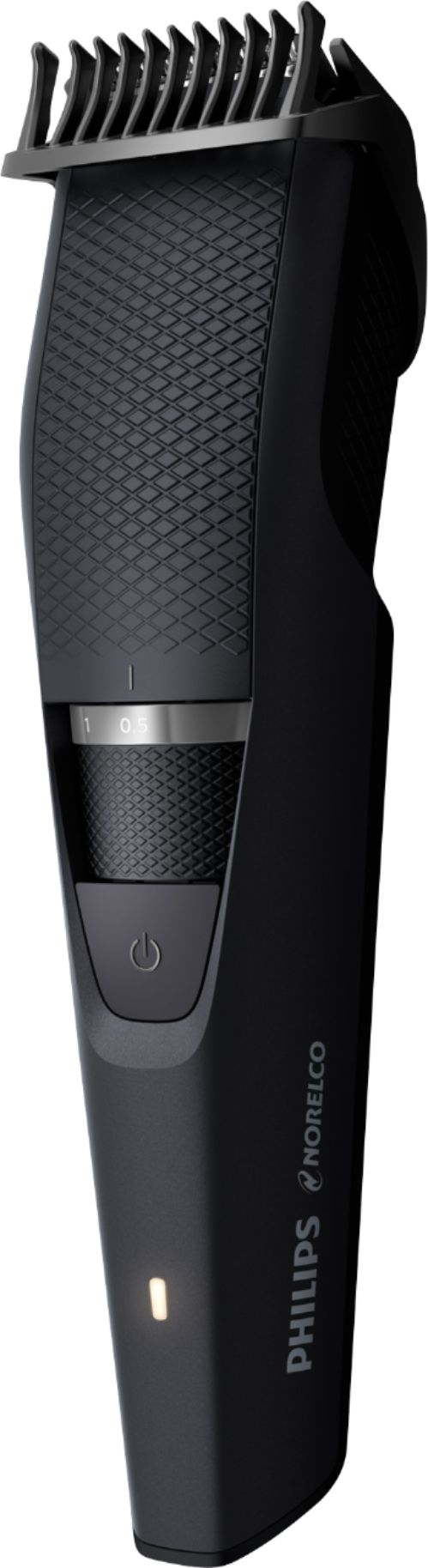 Left View: Philips Norelco - 3000 Series Hair Trimmer - Black