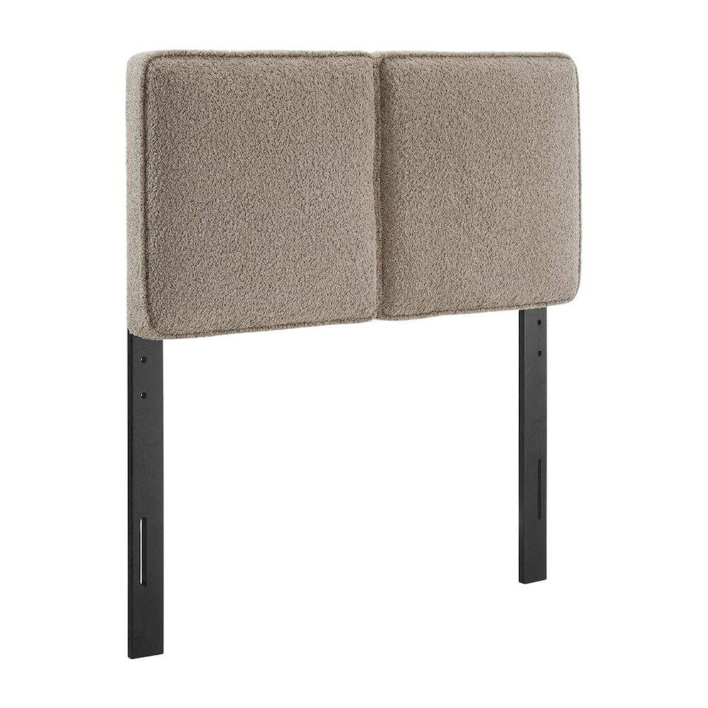FurniFact - Boucle Fabric Twin Headboard Soft Upholstery with Durable Frame Panel Design - Beige price history on PriceWatchPro