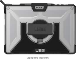 UAG - UAG Plasma Series Protective Case for Microsoft Surface Pro 6, Surface Pro 5th Gen (2017) and Surface Pro 4 - White/Black - Front_Zoom
