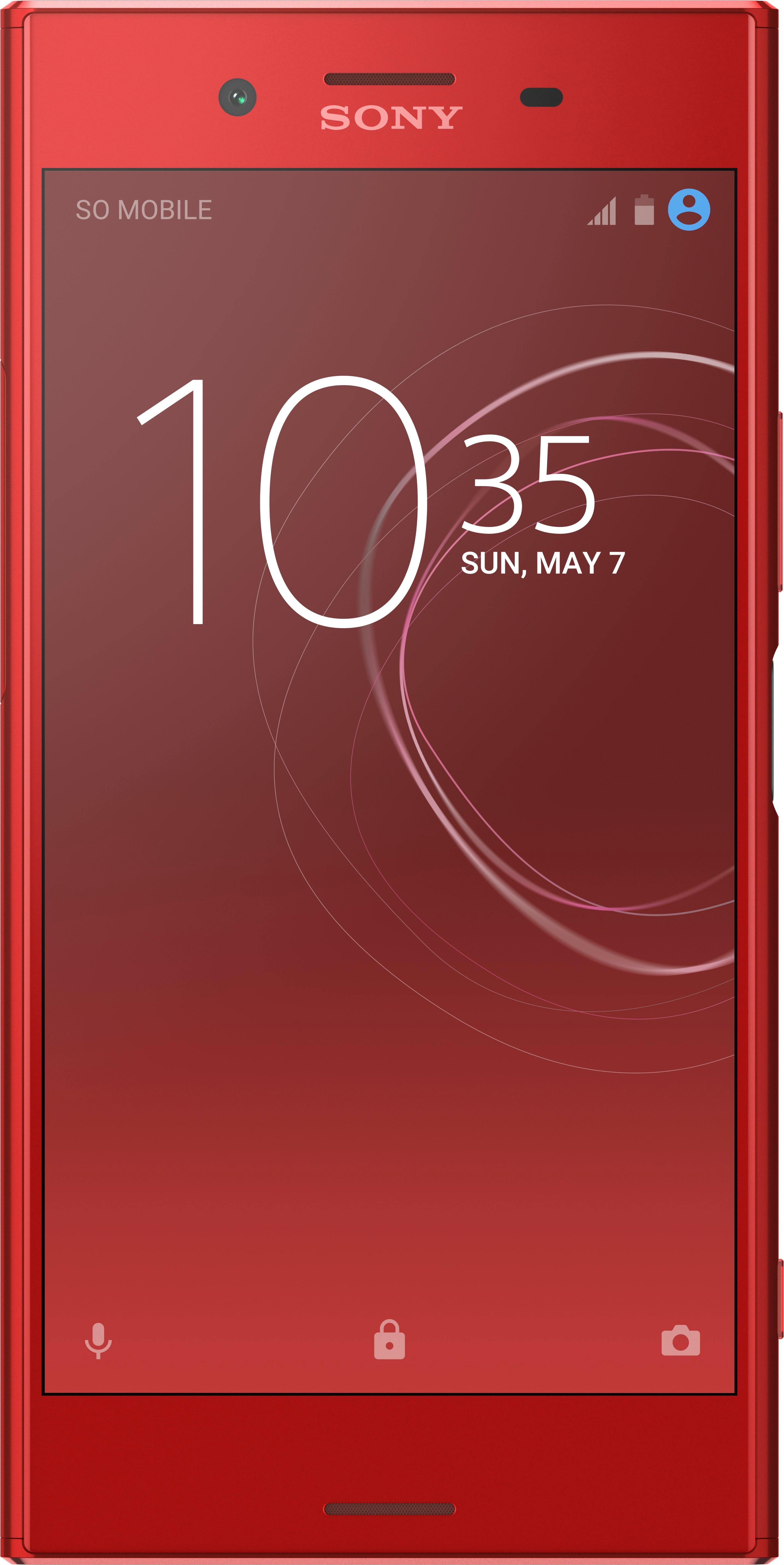 Sony Xperia Xz Premium 4g Lte With 64gb Memory Cell Phone Unlocked Rosso G8142 Best Buy