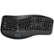 Front Zoom. Adesso - AKB-450UB Ergonomic Full-size Wired Membrane Keyboard with Touchpad - Black.