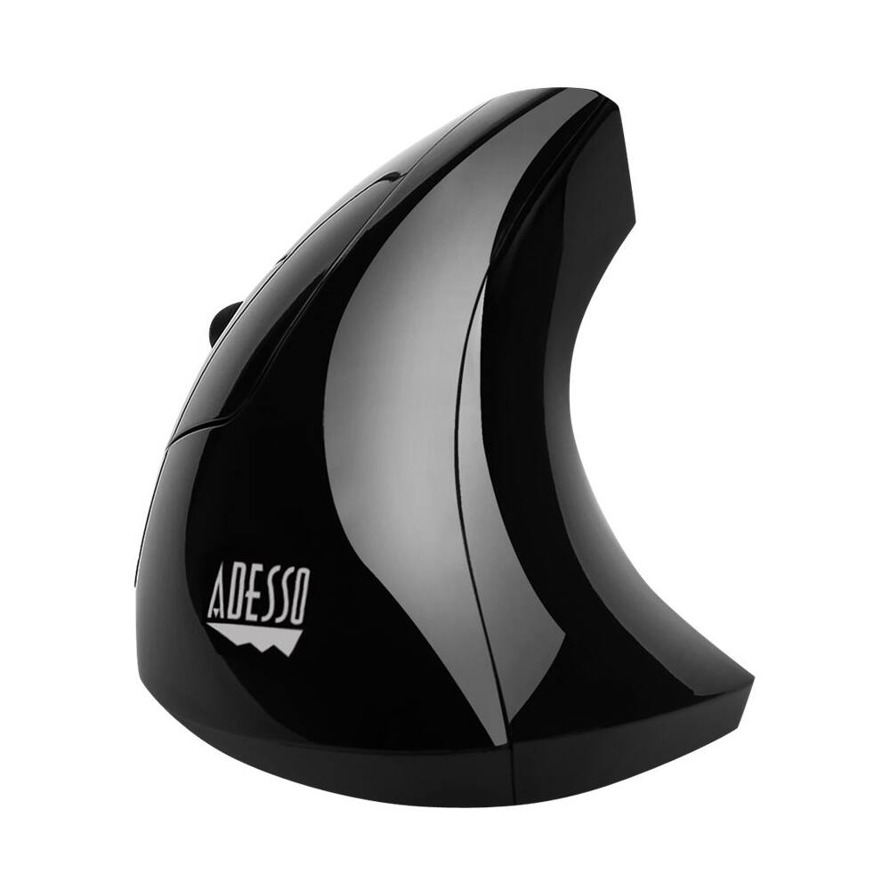 Alt View 12. Adesso - i E90 Wireless Optical Left-Handed Mouse - Black.