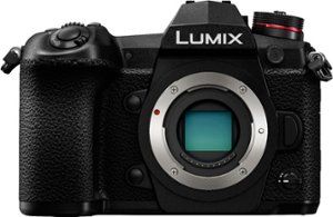Panasonic - LUMIX G9 Mirrorless 4K Photo Digital Camera (Body Only) - DC-G9KBODY - Black - Front_Zoom
