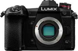 Panasonic - LUMIX G9 Mirrorless 4K Photo Digital Camera (Body Only) - DC-G9KBODY - Black