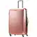 Front. American Tourister - Moonlight 28" Expandable Spinner Suitcase - Rose Gold.