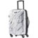Front. American Tourister - Moonlight 23.8" Expandable Spinner Luggage - Marble.