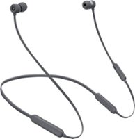 Beats by Dr. Dre - Geek Squad Certified Refurbished BeatsX Earphones - Gray - Angle_Zoom