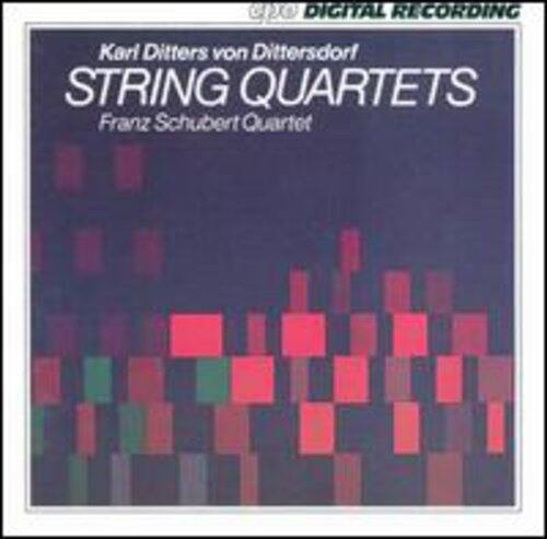 GPO Digital Recording  
Karl Ditters von Dittersdorf  
String Quartets  
Franz Schubert Quartet
