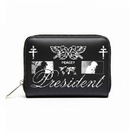 PopMarket - President - Rocksax - President - King of Terrors - Bi-Fold Zipped Wallet/Purse (Black) - Multicolor