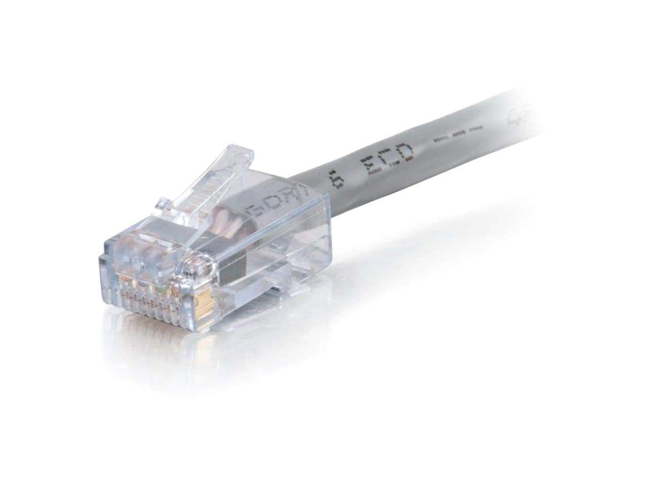 Cables to Go - C2G 50ft Cat6 550MHz Assembled Plenum Patch Cable - Gray