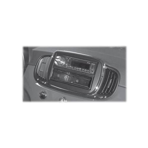 Alt View 11. Metra - Dash Kit for Select 2016-2017 Fiat 500 DIN DDIN - Black.