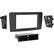 Front. Metra - Dash Kit for Select 2006-2012 Mercedes-Benz ML Class GL DIN DDIN - Black.