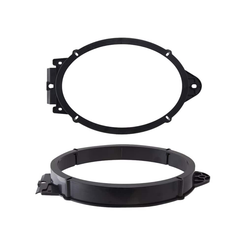 Front. Metra - Speaker Bracket for Select 2010-2015 Chevrolet Camaro - Black.