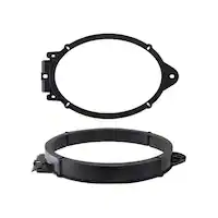 Metra - Speaker Bracket for Select 2010-2015 Chevrolet Camaro - Black - Front_Zoom