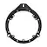 Front. Metra - Speaker Adapters for Most 2000-2010 Audi Vehicles (2-Pack) - Black.