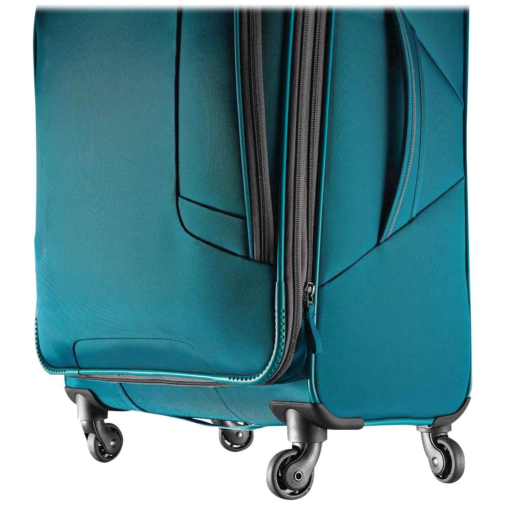 american tourister 4 kix expandable softside luggage with spinner wheels