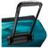 Alt View 11. American Tourister - 4 Kix 21" Expandable Spinner Luggage - Teal/Gray.